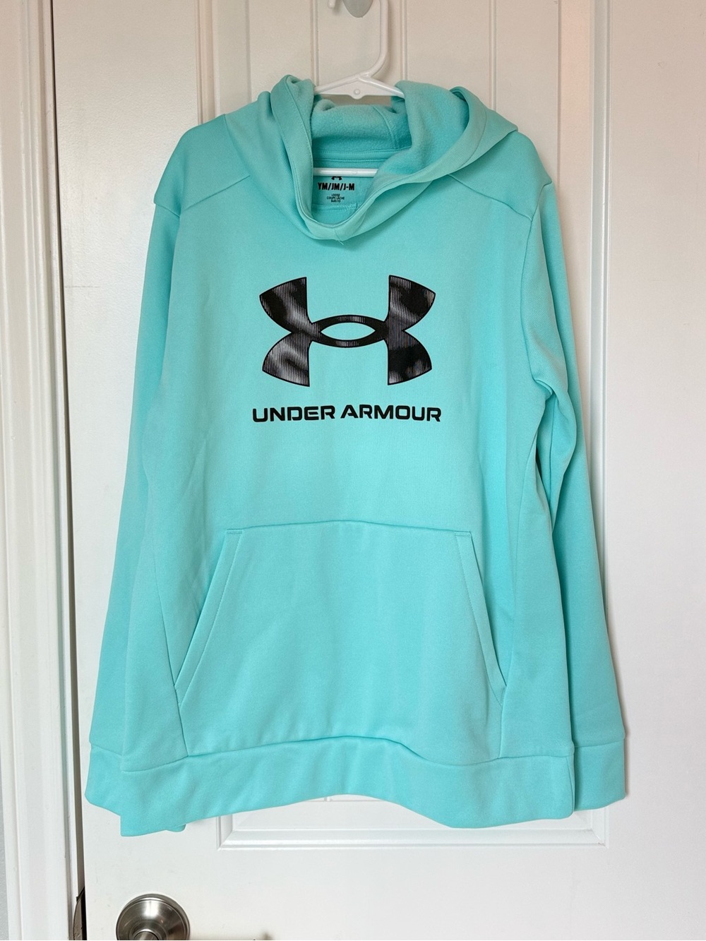 Under Armour Girl’s Aqua Hooded Sweatshirt